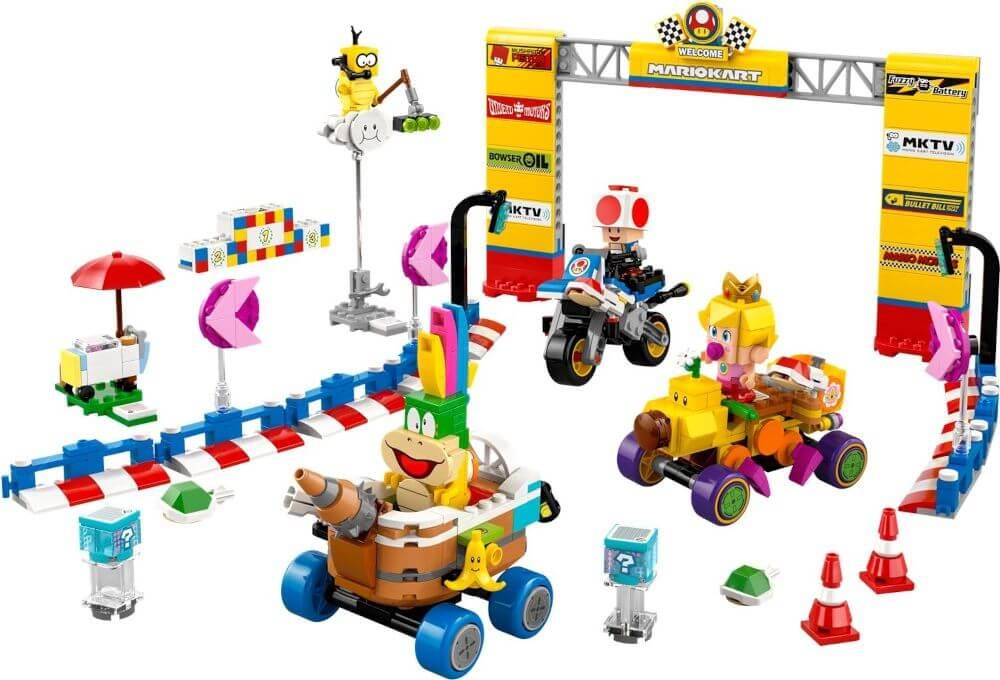 マリオアバチ LEGO 72036 Super Mario Mario Kart Baby Peach & Grand Prix Set