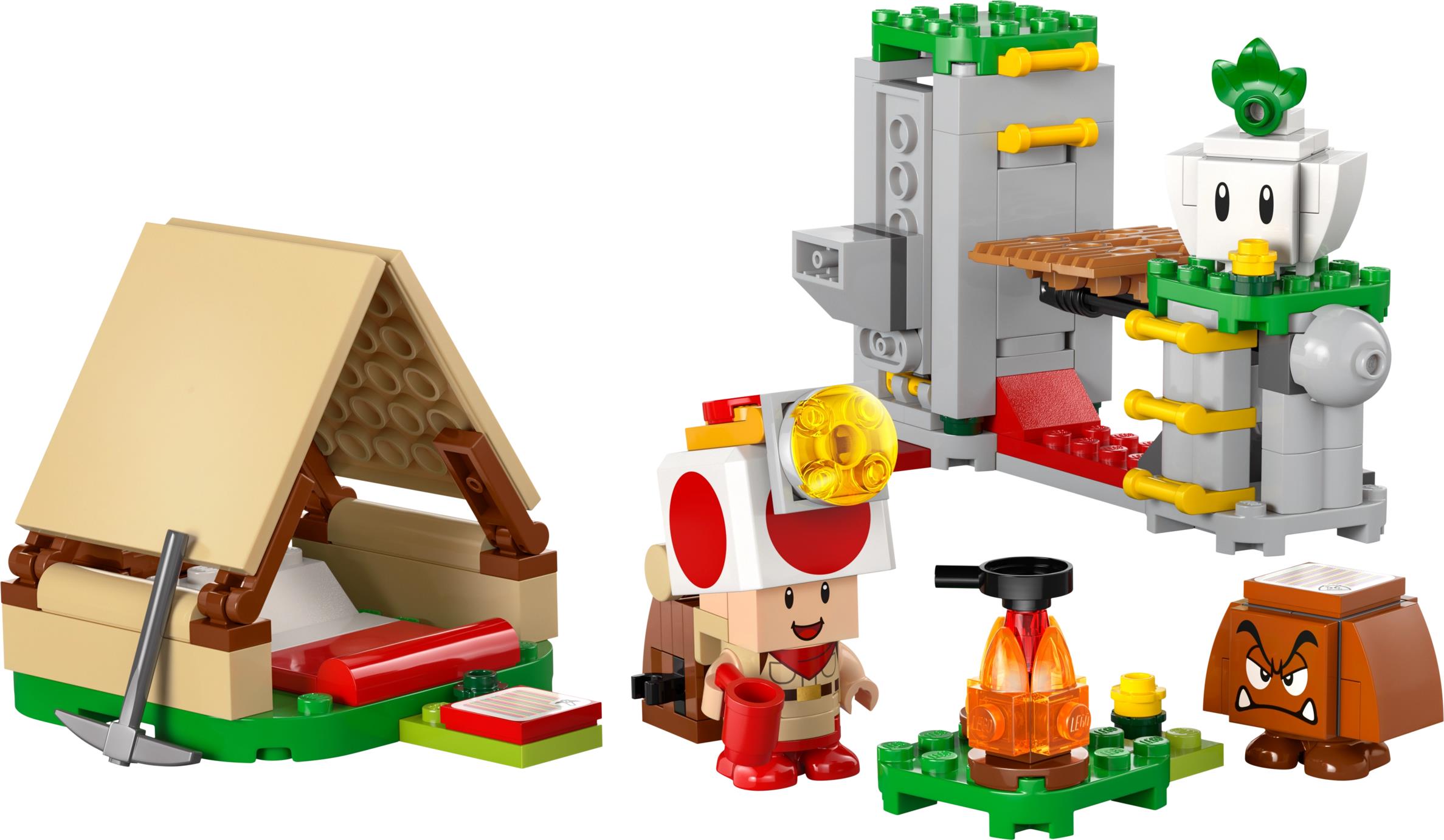 LEGO 72040 Super Mario Captain Toad's Camp | BrickEconomy