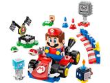 72043 Super Mario Mario Kart Interactive LEGO Mario & Standard Kart