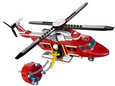 4567627 City Fire Helicopter 7206 LEGO