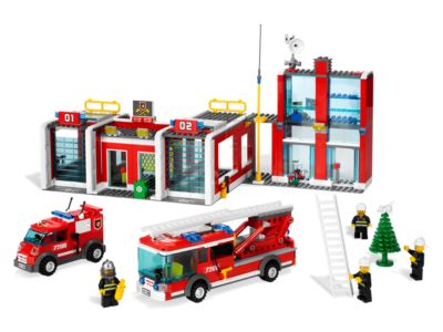 7208 LEGO City Fire Station