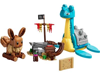 72162 LEGO Pokémon SMART Play Eevee and Lapras's Treasure Hunt