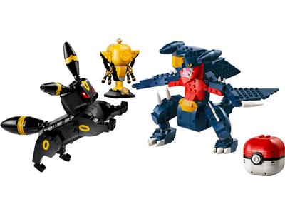 72165 LEGO Pokémon SMART Play Umbreon vs. Garchomp Championship Battle