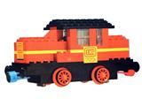 723-2 LEGO Trains Diesel Locomotive with DB Sticker thumbnail image