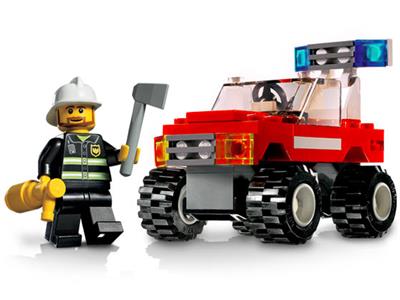 7241 LEGO City Fire Car