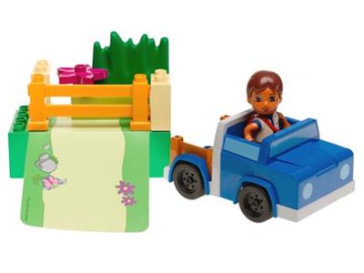 7331 LEGO Dora the Explorer Diego's Rescue Truck