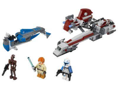 75012 LEGO Star Wars The Clone Wars BARC Speeder with Sidecar