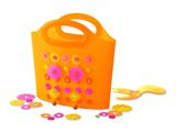 7511 LEGO Clikits Trendy Tote Tangerine