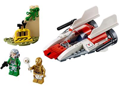 75247 LEGO Star Wars 4 Plus Rebel A-wing Starfighter thumbnail image