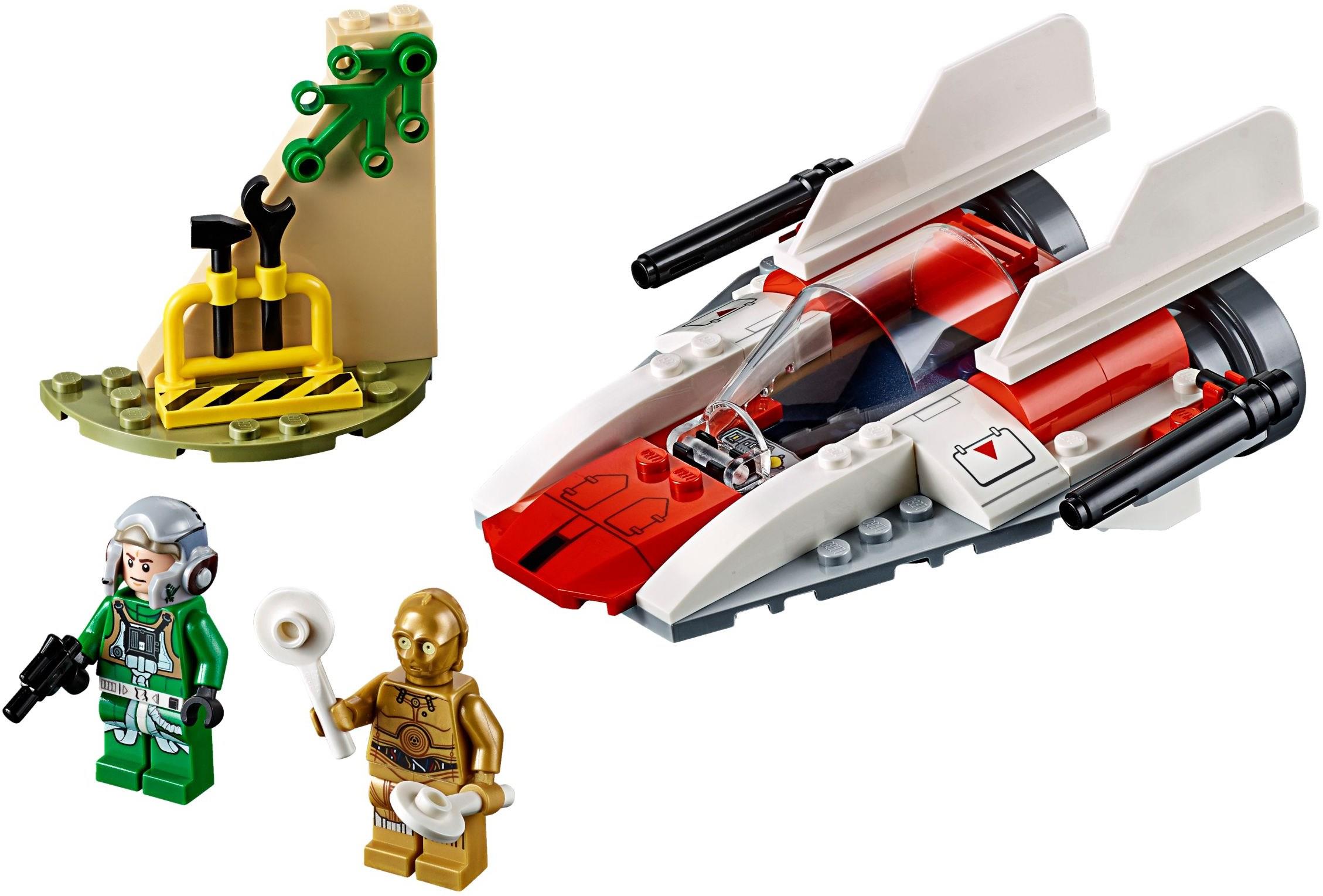 Stuiteren chrysant Intact LEGO 75247 Star Wars 4 Plus Rebel A-wing Starfighter | BrickEconomy
