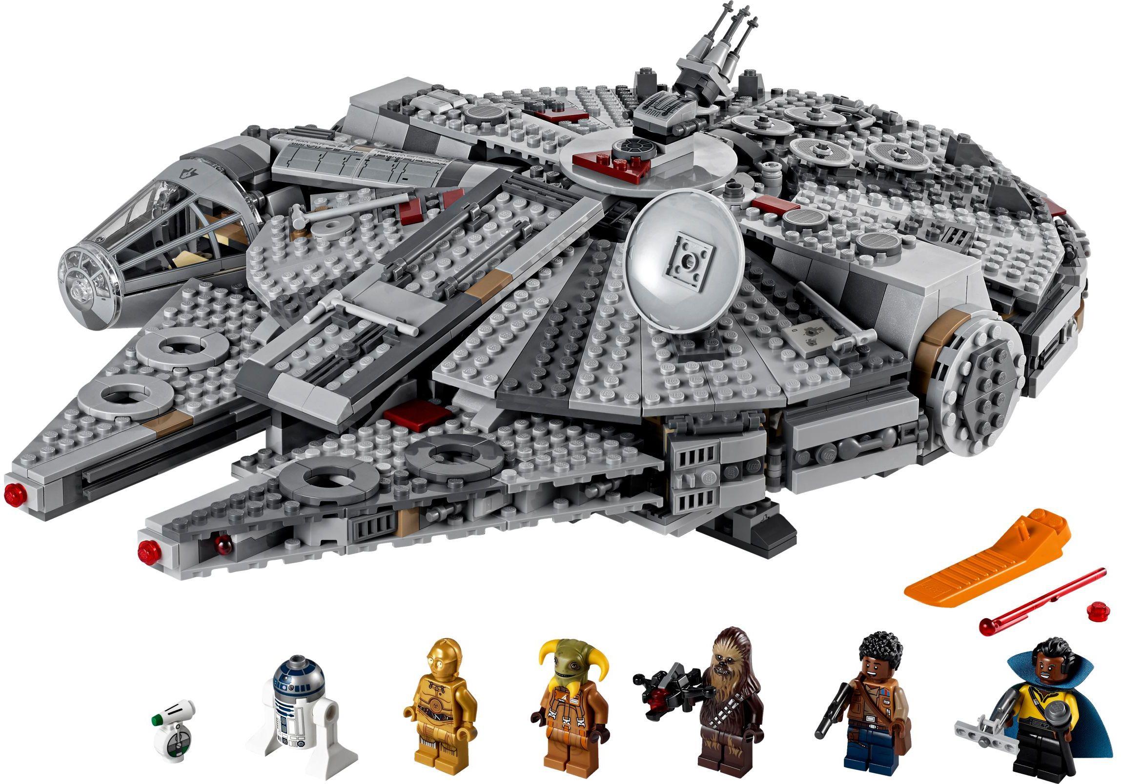 NEW LEGO 75192 Millennium Falcon 7541 Piece SEALED Shipping Free