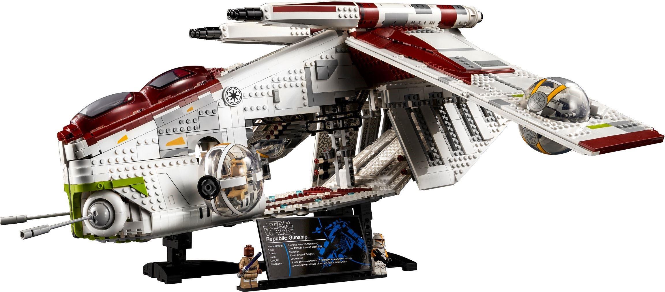 Lego releases massive 'Star Wars' UCS Republic Gunship with 3,292