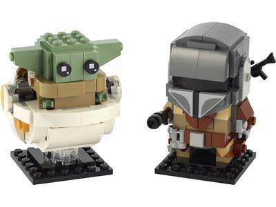 75317 LEGO BrickHeadz Star Wars The Mandalorian & The Child thumbnail image
