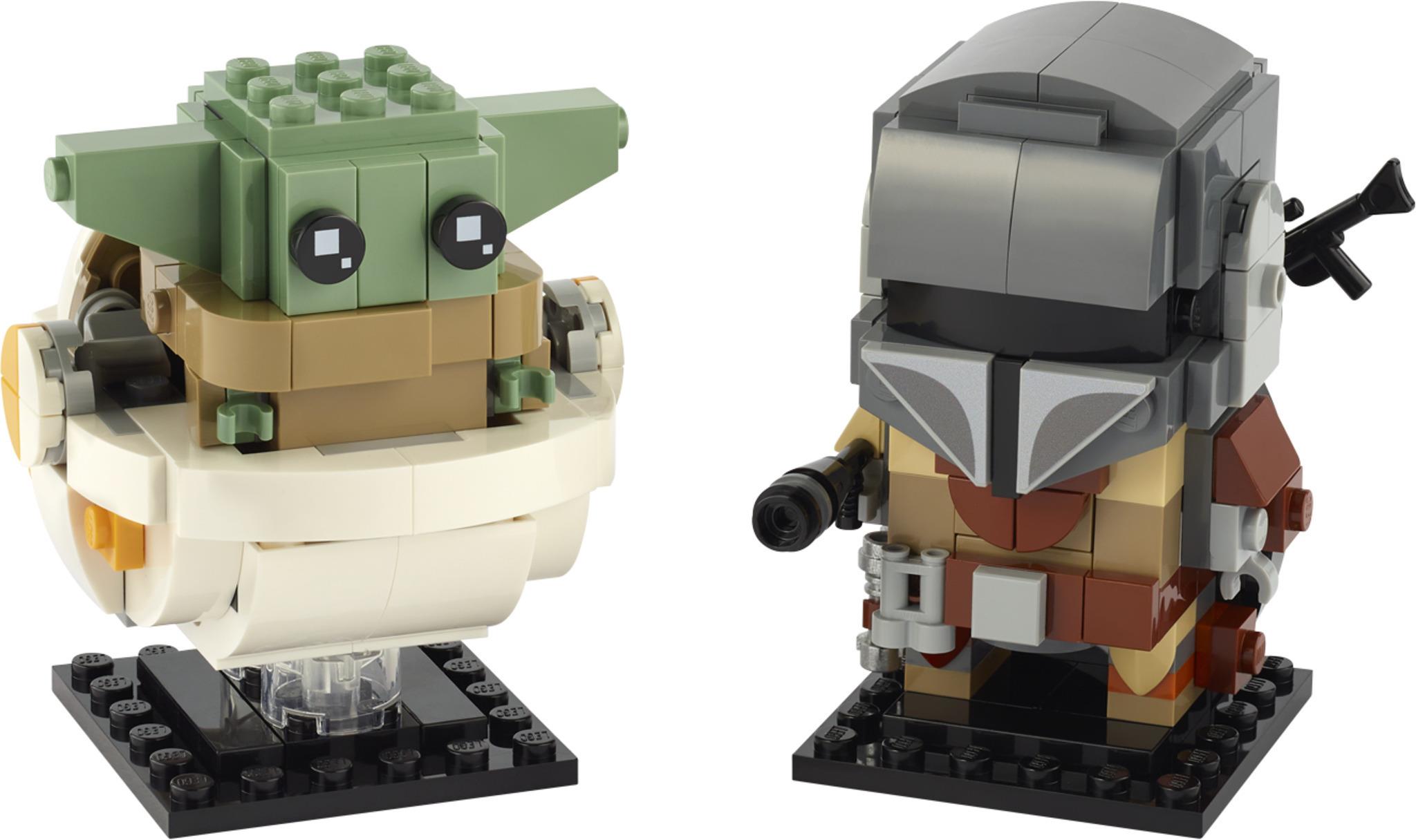LEGO The Mandalorian & The Child Brick Headz Star Wars 75317 New Sealed Box 