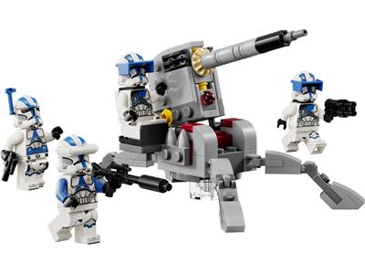 75345 LEGO Star Wars The Clone Wars 501st Clone Troopers Battle Pack