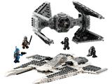 75348 LEGO Star Wars The Mandalorian Mandalorian Fang Fighter vs TIE Interceptor