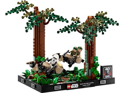 75353 LEGO Star Wars Endor Speeder Chase Diorama