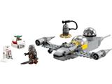 75410 LEGO Star Wars The Mandalorian Mando and Grogu's N-1 Starfighter