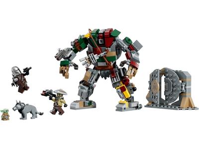 75451 LEGO Star Wars The Mandalorian and Grogu Hutt Palace Sentry Droid Showdown