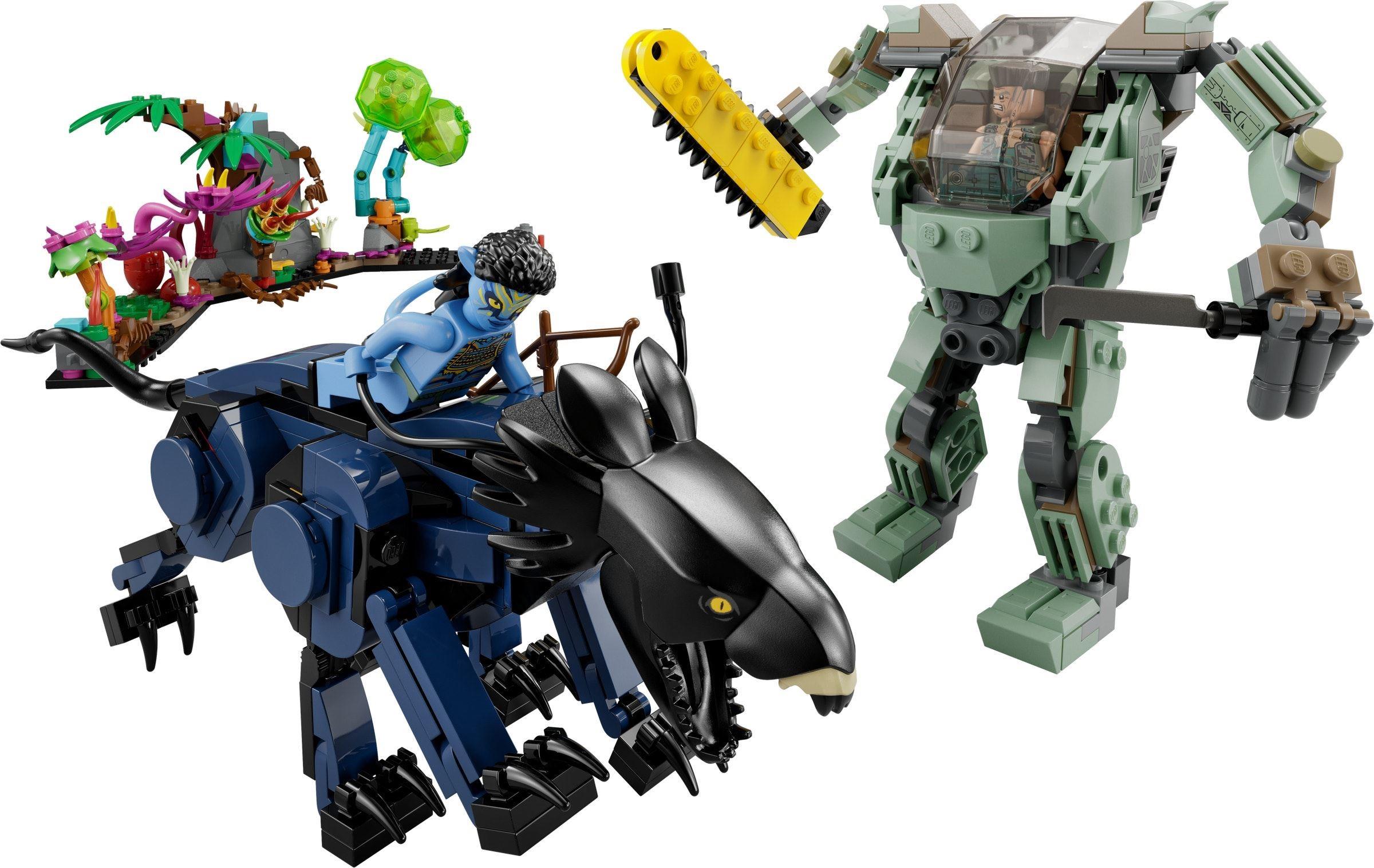 LEGO 75571 Avatar Neytiri & Thanator vs. AMP Suit Quaritch BrickEconomy