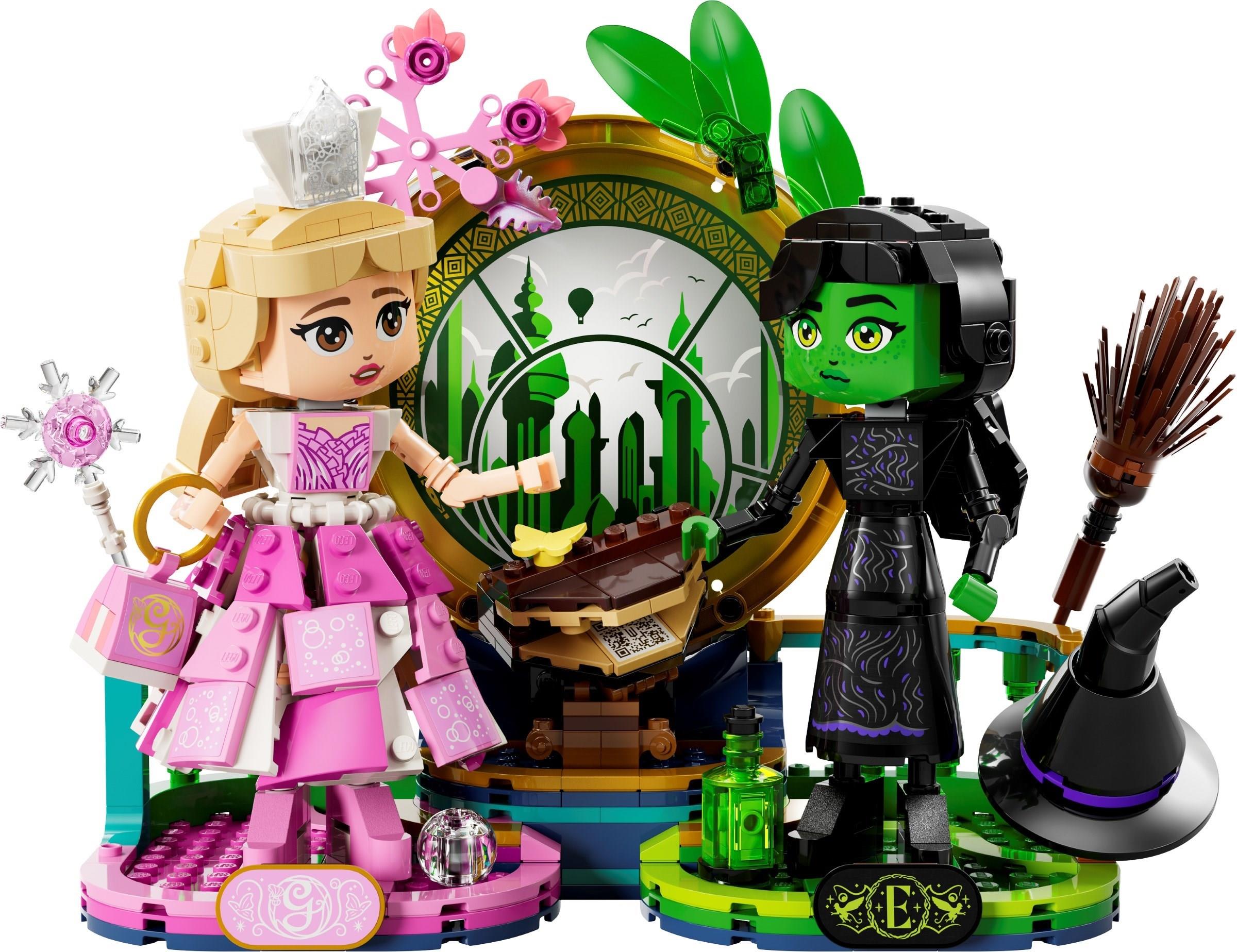 KMページ LEGO 75682 Wicked Part One Elphaba & Glinda Figures | BrickEconomy