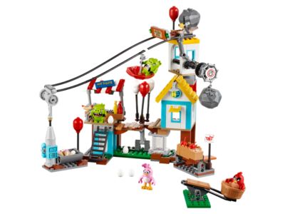 LEGO 75824 Pig City Teardown from The Angry Birds Movie Age 7-14 386pcs