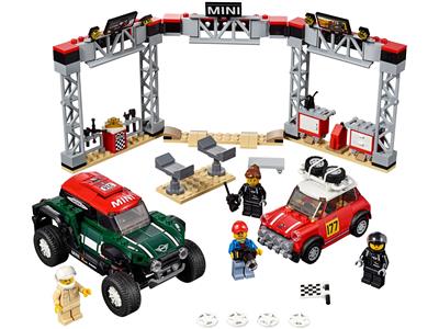 75894 LEGO Speed Champions 1967 Mini Cooper S Rally and 2018 MINI John Cooper Works Buggy