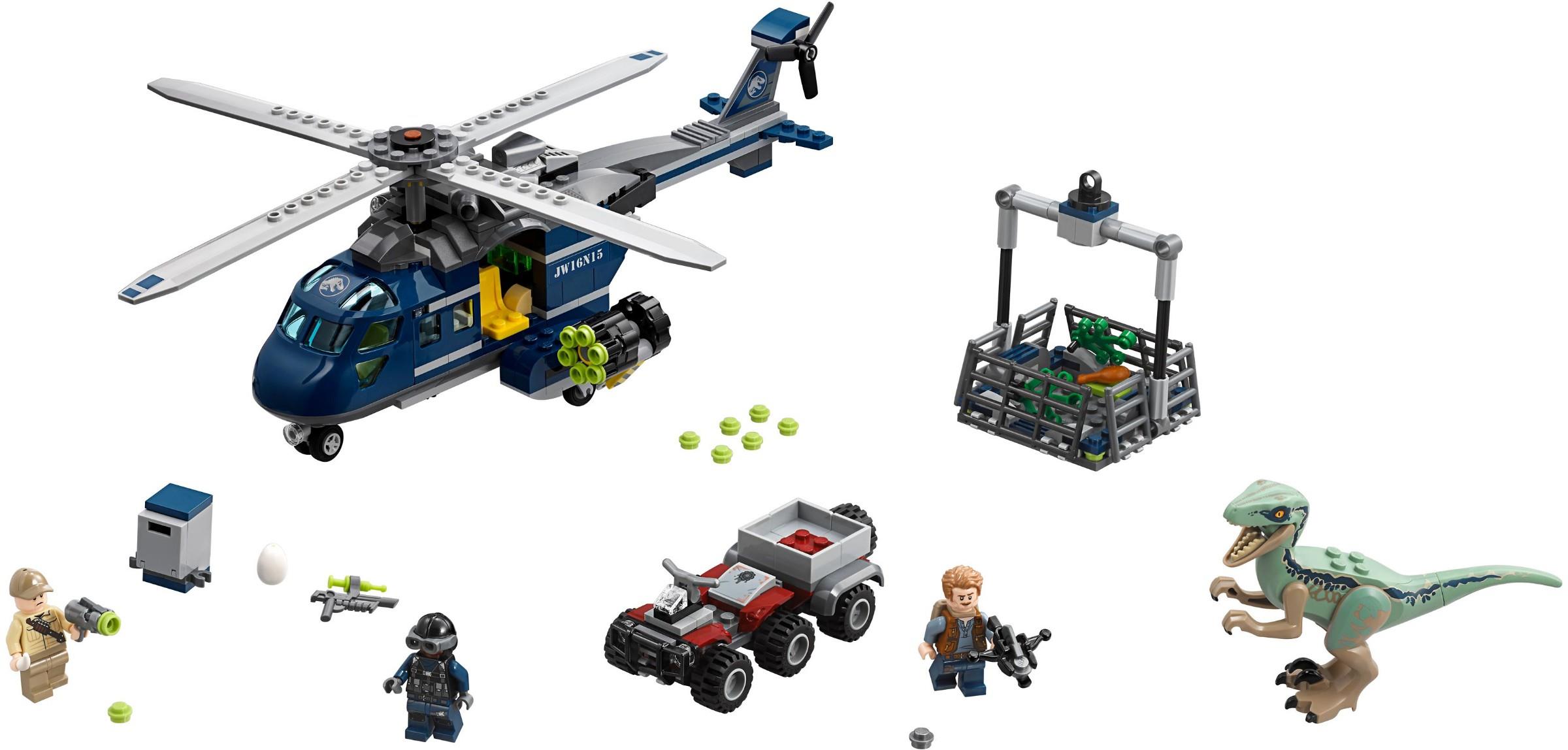 サクラ　No.1 LEGO 75928 Jurassic World Fallen Kingdom Blue's Helicopter Pursuit