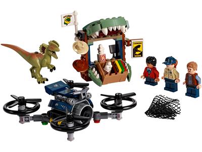 75934 LEGO Jurassic World Legend of Isla Nublar Dilophosaurus on the Loose thumbnail image