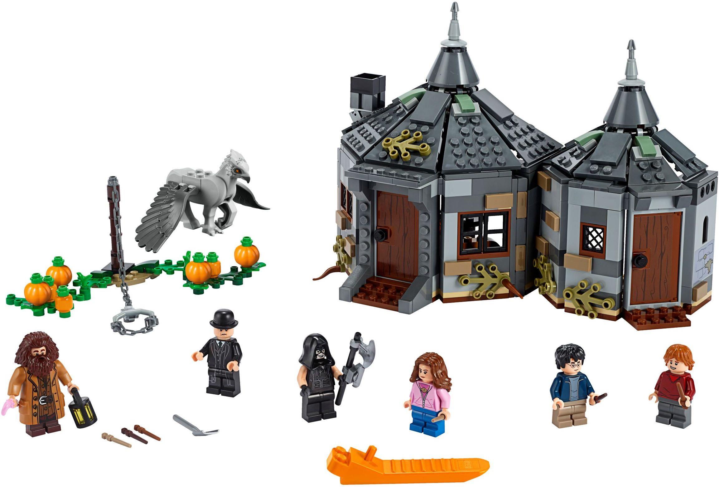 75947 Hagrids capanna con seta schnabels salvataggio & Nuovo B-Ware LEGO ® Harry Potter 