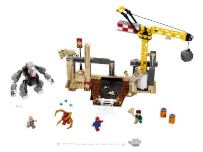 76037 LEGO Ultimate Spider-Man Rhino and Sandman Supervillain Team-up