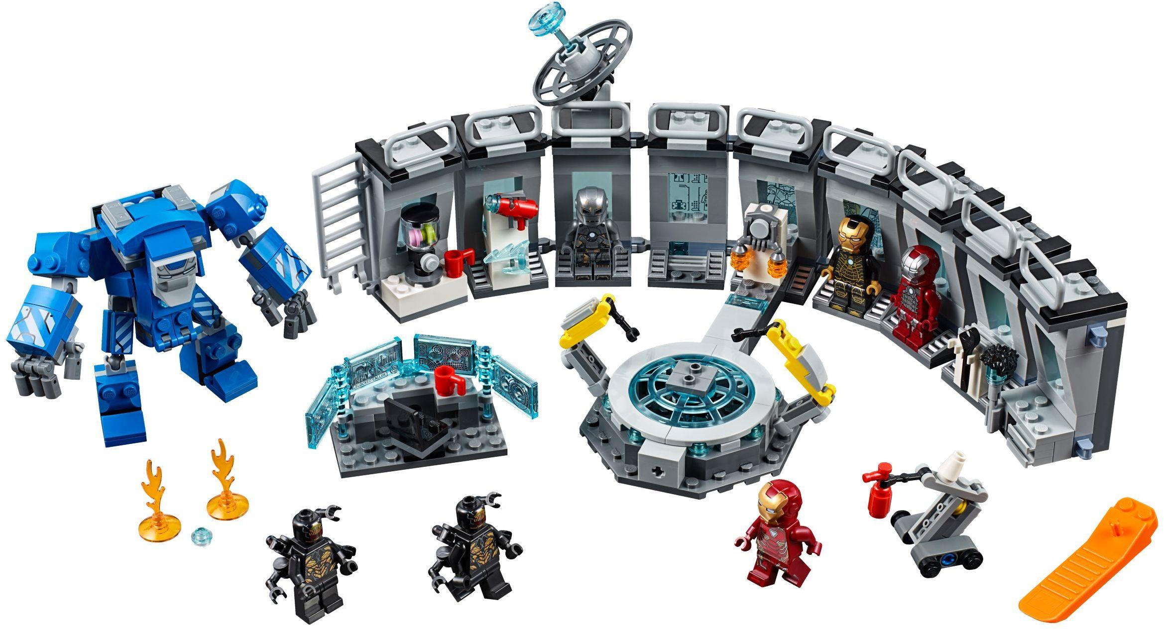 LEGO 76125 Avengers Endgame Iron Man Hall of Armour | BrickEconomy