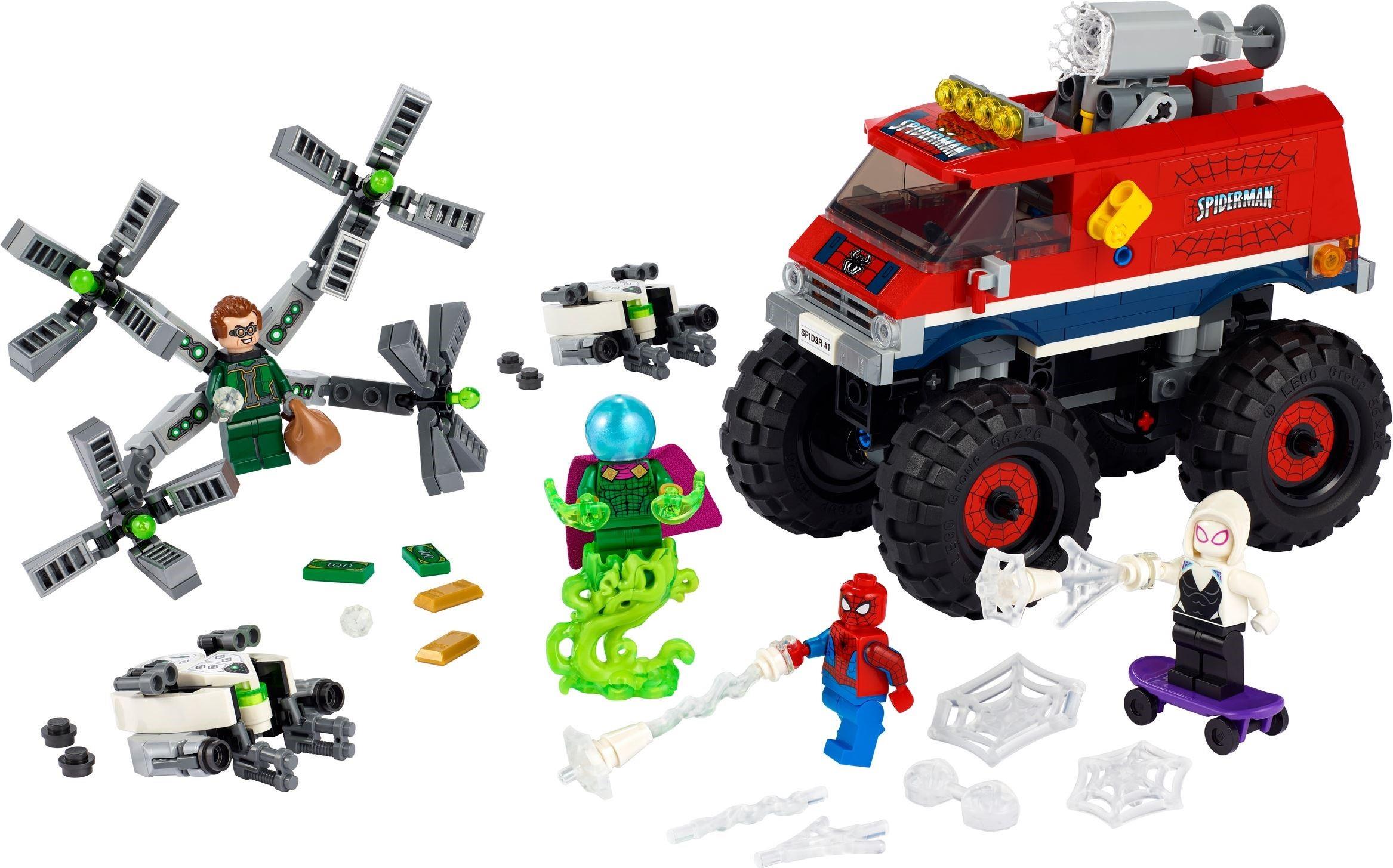 送料無料 いくらから LEGO 76174 Spider-Man's Monster Truck vs. Mysterio 人形