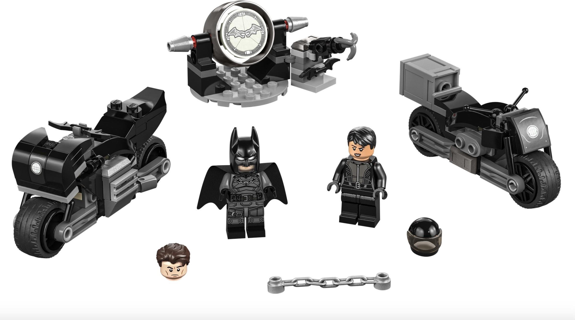 DC Super Heroes LEGO The Batman Grey Suit Minifigure 76183 76179 76181 sh786