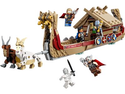 76208 LEGO Thor Love and Thunder The Goat Boat