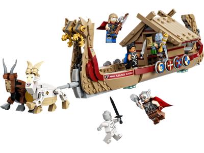 76208 LEGO Thor Love and Thunder The Goat Boat thumbnail image