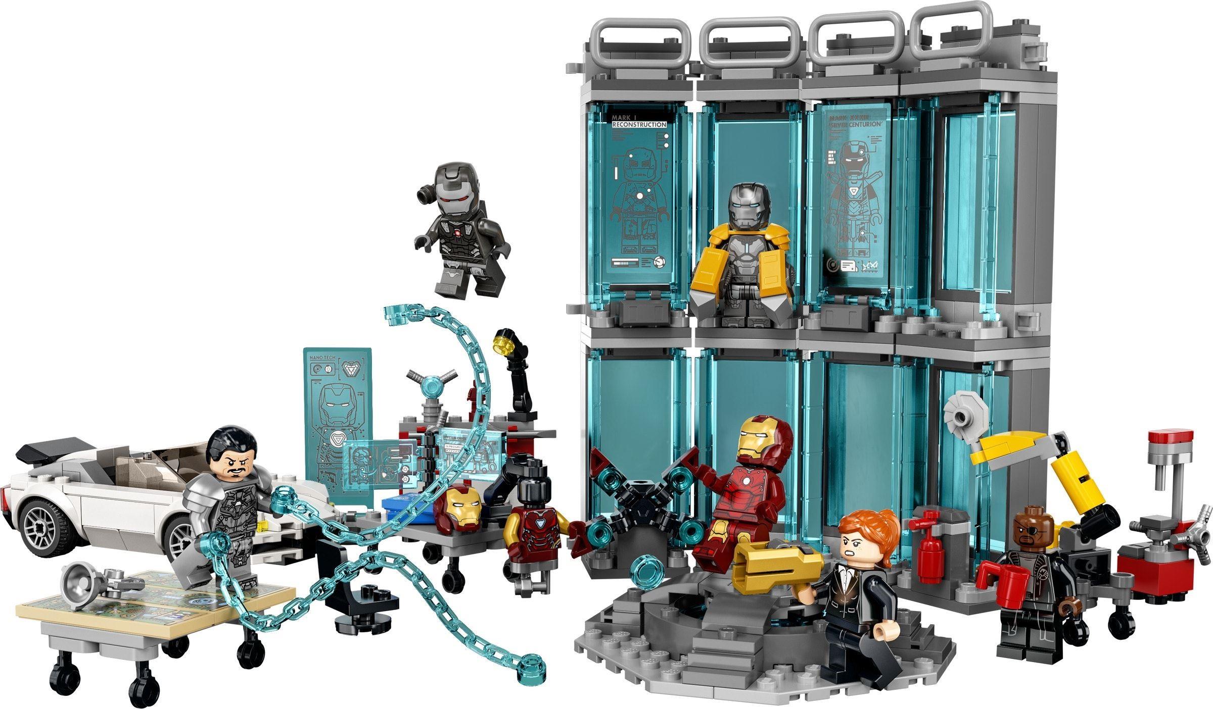 LEGO 76216 Iron Man 2 Iron Man Armoury