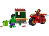 76287 LEGO Avengers Iron Man with Bike and The Hulk