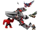 76292 LEGO Captain America vs. Red Hulk Battle
