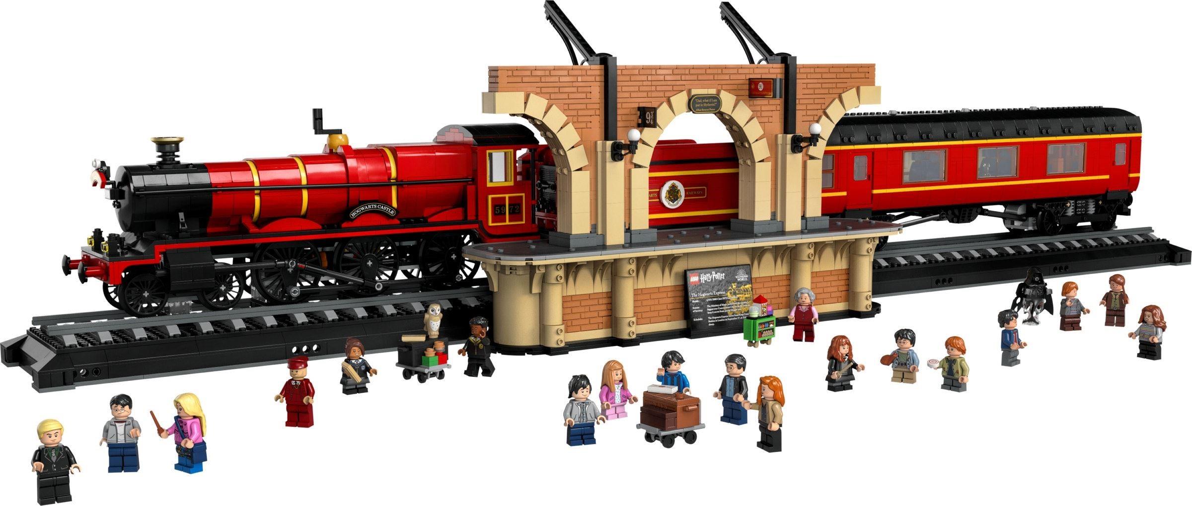 Harry Potter Hogwarts Express Wizarding World 28 Piece Train Set ...