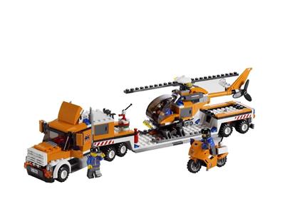 7686 LEGO City Helicopter Transporter