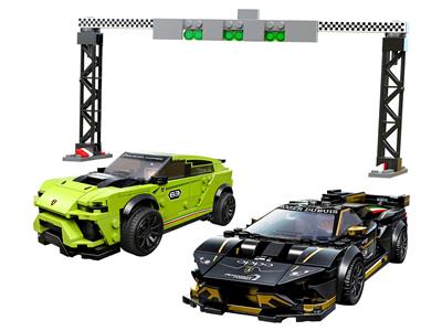 76899 LEGO Speed Champions Lamborghini Urus ST-X & Huracán Super Trofeo EVO