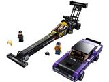 76904 LEGO Speed Champions Mopar Dodge//SRT Top Fuel Dragster and 1970 Dodge Challenger T/A