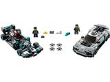 76909 LEGO Speed Champions Mercedes-AMG F1 W12 E Performance & Mercedes-AMG Project One thumbnail image