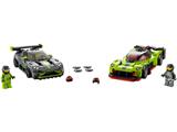 76910 LEGO Speed Champions Aston Martin Valkyrie AMR Pro and Aston Martin Vantage GT3