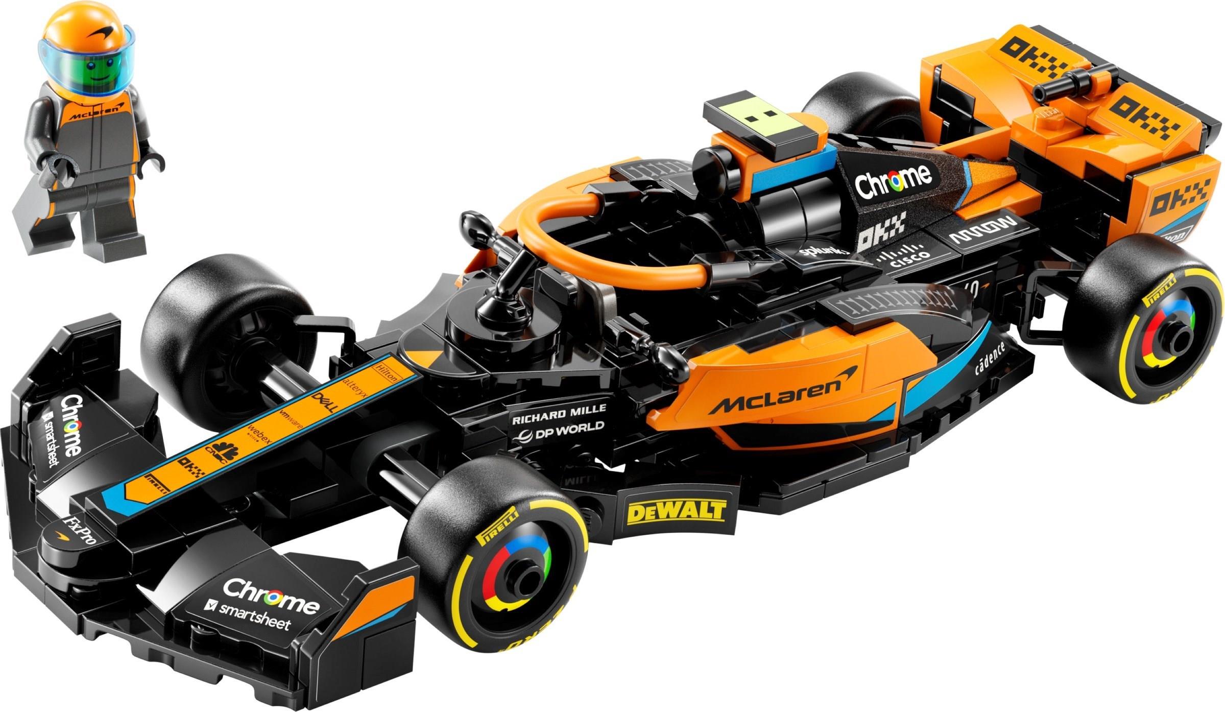 LEGO 76919 Speed Champions 2023 McLaren Formula 1 Car