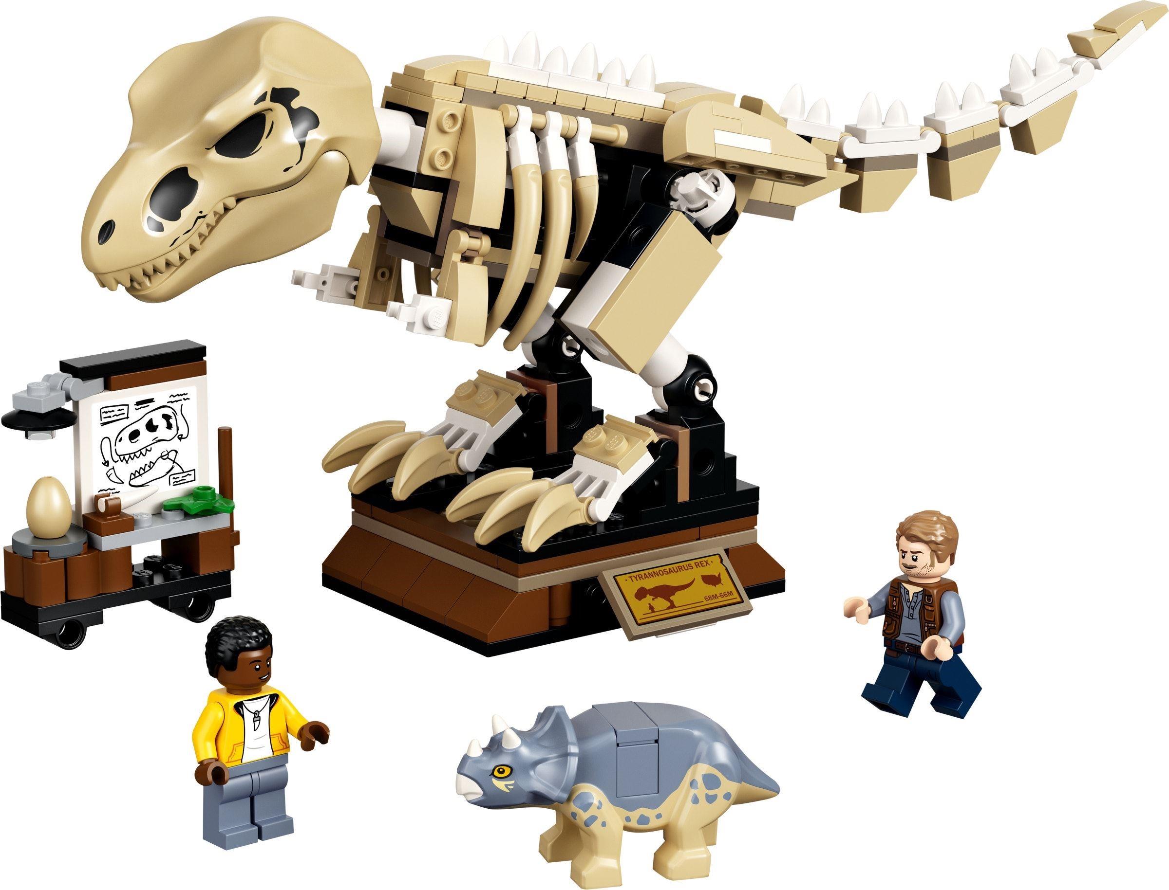 LEGO 76940 Jurassic World Camp Cretaceous rex Dinosaur Fossil
