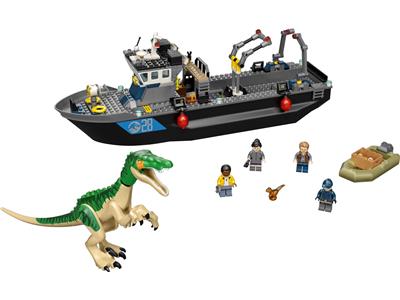 76942 LEGO Jurassic World Camp Cretaceous Baryonyx Dinosaur Boat Escape
