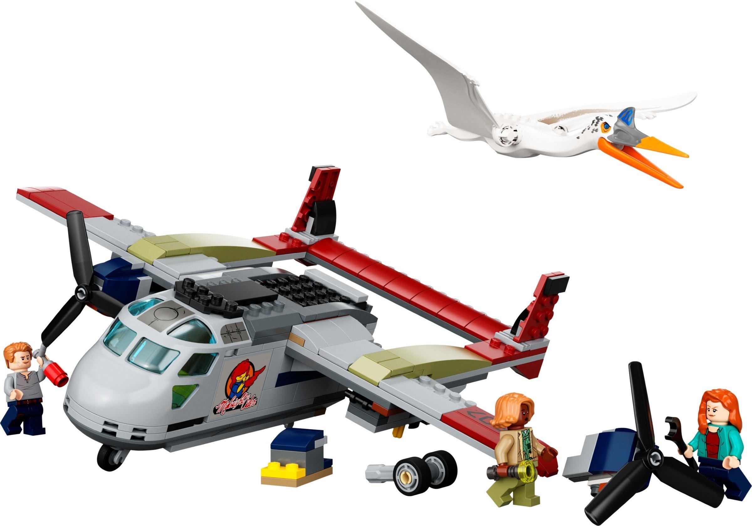 ●DANGEROUS GOODZ Lego Jurassic World Quetzalcoatlus Plane Ambush 76947