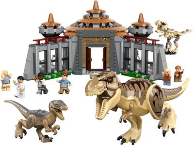 76961 LEGO Jurassic World Jurassic Park Visitor Center T. rex & Raptor Attack thumbnail image